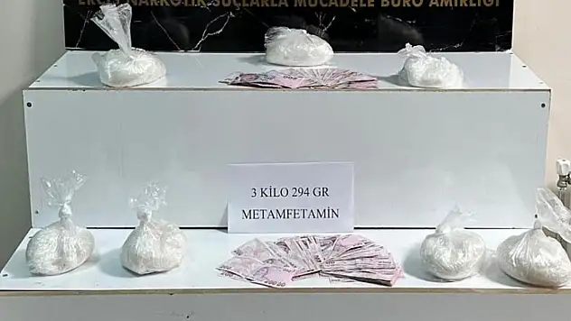 Van'da uyuşturucu ele geçirildi