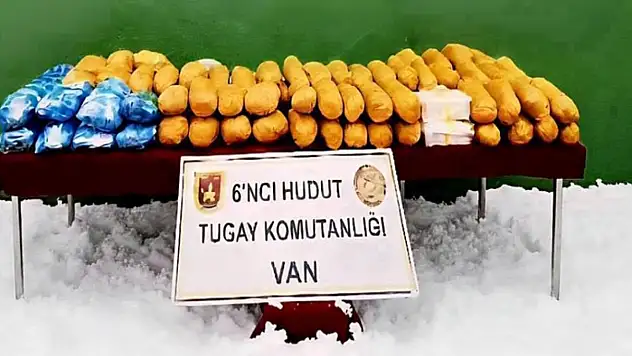 Van'da uyuşturucu ele geçirildi