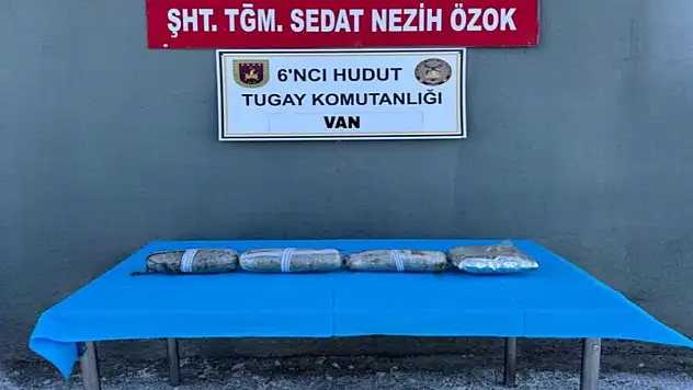 Van'da uyuşturucu ele geçirildi