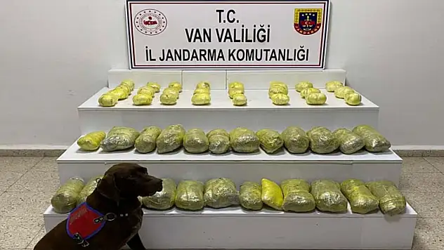 Van'da uyuşturucu ele geçirildi