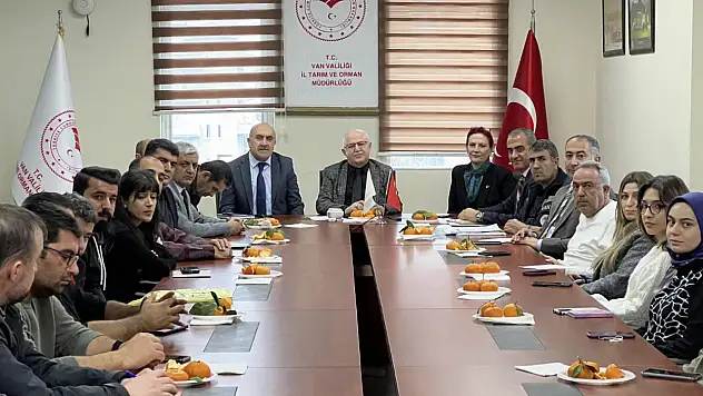 Van'da vizyon projeleri için değerlendirme toplantısı
