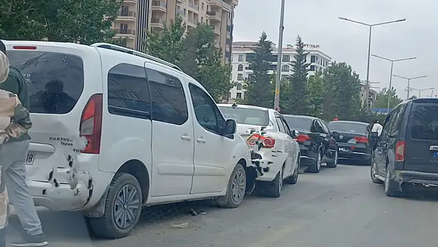 Van'da zincirleme kazalar meydana geldi