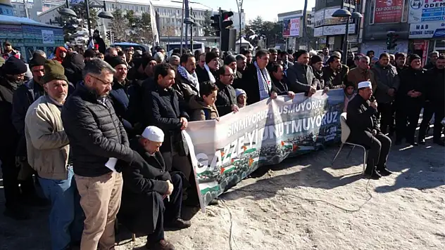 Van'dan, Filistin'e destek mesajları devam ediyor