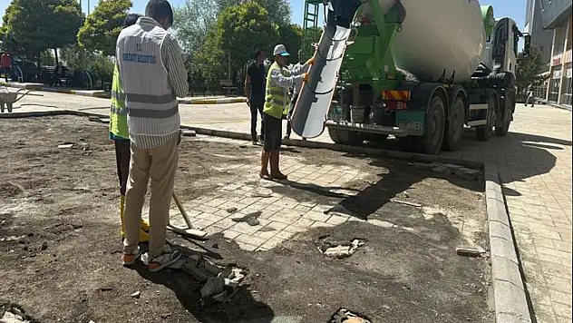 Van Eğitim ve Araştırma Hastanesi parkı yenilendi