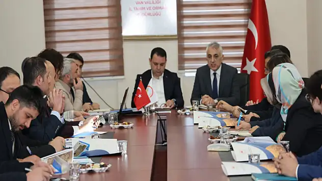 Van Gölü Havzası çalıştayı gerçekleştirildi