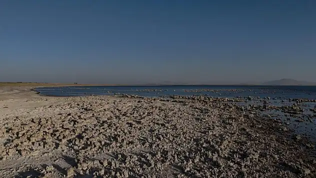 Van Gölü'nde kuraklık alarmı