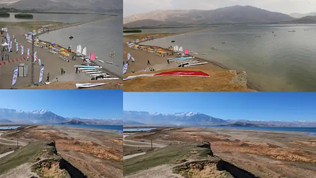 Van Gölü'nün 8 yıllık değişimi