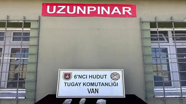 Van hudut hattında uyuşturucu ele geçirildi