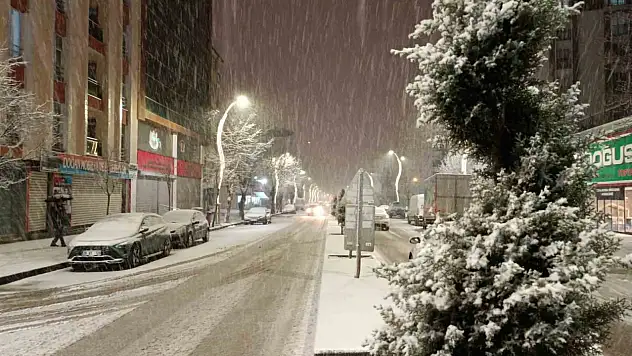 Van için kar yağışı uyarısı yapıldı