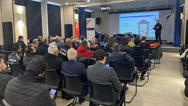 Van İl Kültür ve Turizm Müdürlüğü personeline afet ve yangın eğitimi