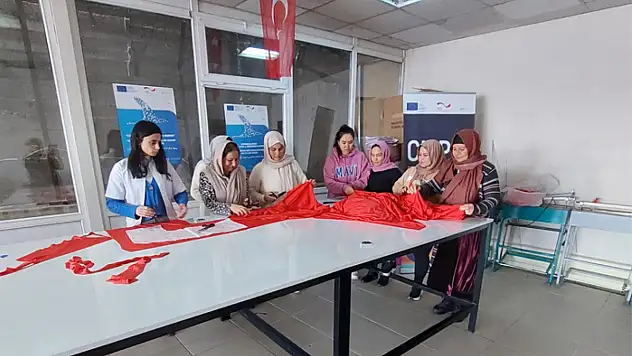 Van İşitme Engelliler ve Aileleri Derneği'nden kadınlar için dikiş atölyesi 