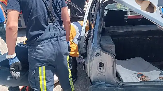 Van sanayi yolunda trafik kazası: 1 yaralı