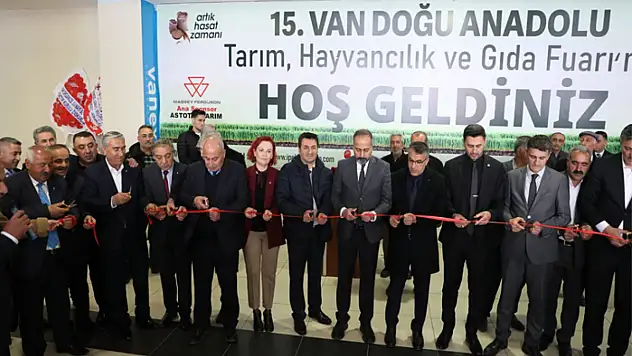 Van Tarım Hayvancılık ve Gıda Fuarı açıldı