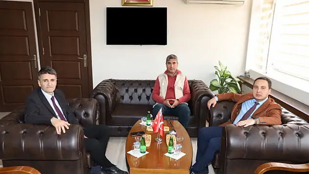 Van Tarım ve Orman İl Müdürü Şişman'dan Kaymakam Aydoğan'a ziyaret
