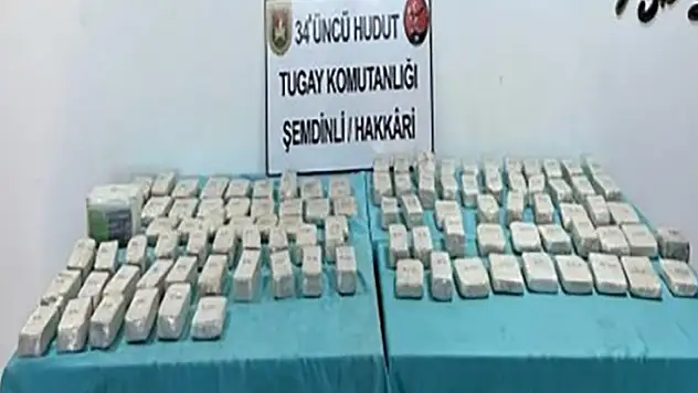 Van ve Hakkari'de uyuşturucu ele geçirildi