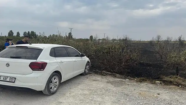 Van YYÜ kampüsünde arazi yangını