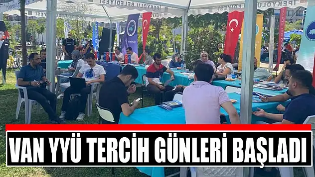 Van YYÜ Tercih Günleri Başladı