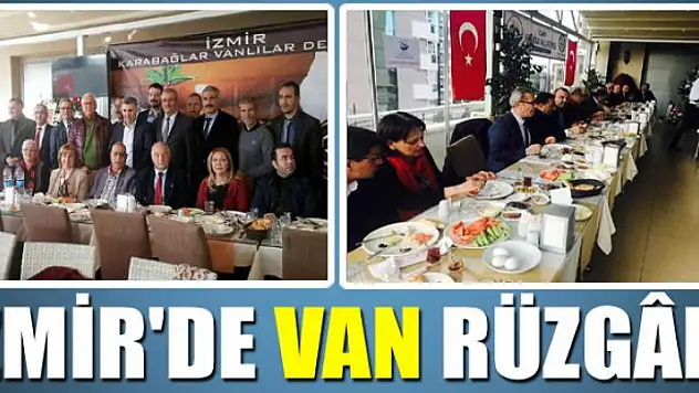 İzmir'de Van rüzgârı
