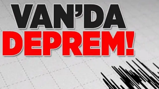 Van'da deprem