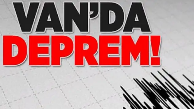 Van'da deprem
