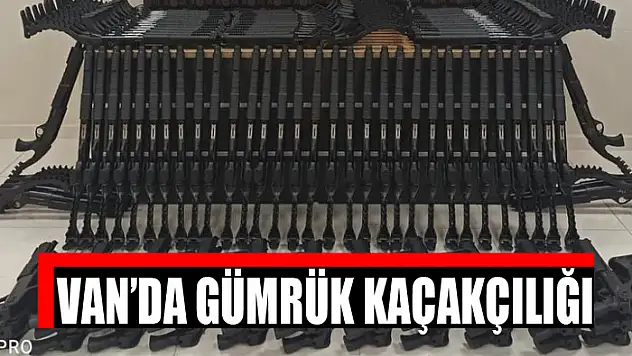 Van'da gümrük kaçakçılığı