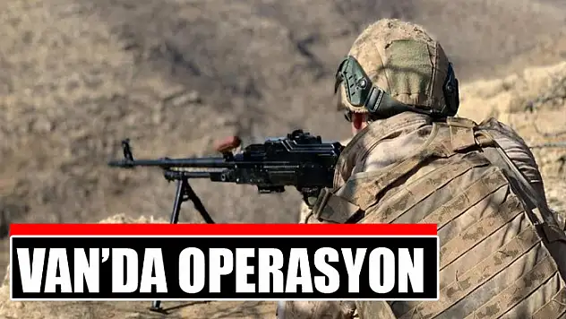 Van'da operasyon