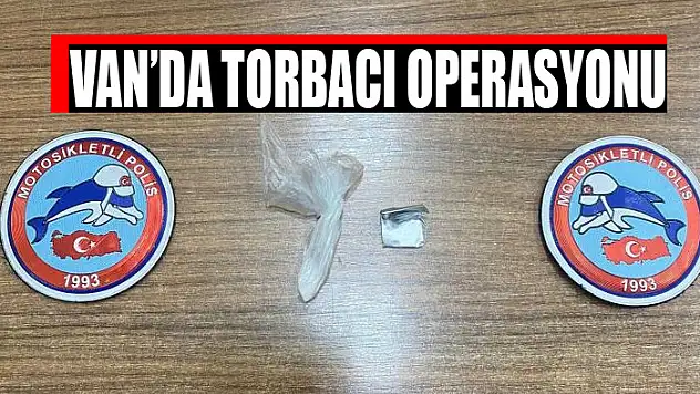 Van'da torbacı operasyonu