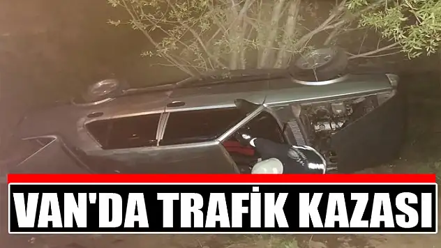 Van'da trafik kazası