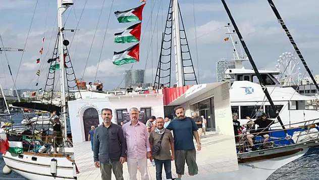 Vanlılar, ablukayı kırmak için Sumud Filosu'nda yer aldı