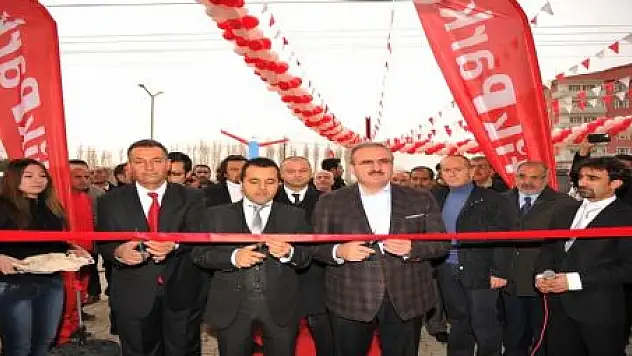 Lastikpark'ın Açılışını Karaloğlu Yaptı
