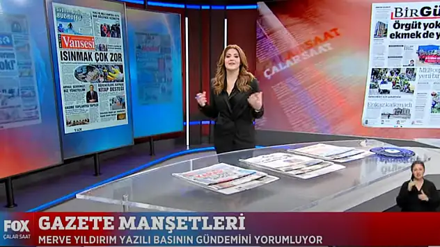Vansesi Gazetesi FOX TV'de
