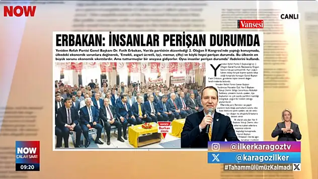 Vansesi manşetiyle Türkiye gündeminde