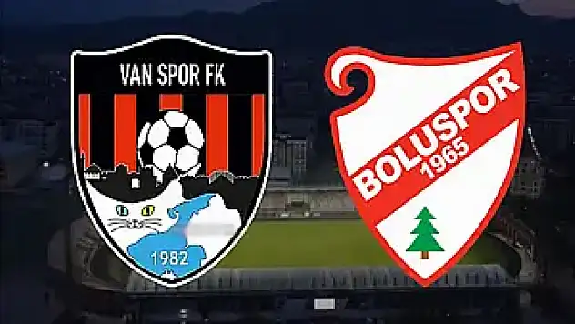 Vanspor, Boluspor maçının ilk onbiri belli oldu