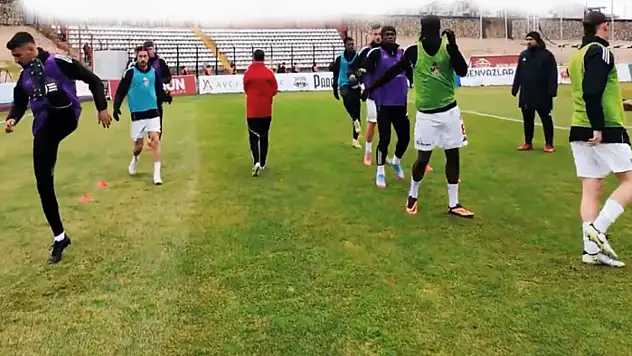 Vanspor, Çorumspor maçının hazırlıklarını sürdürüyor