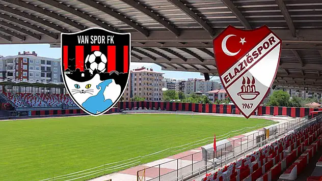 Vanspor, Elazığspor maçını canlı izle