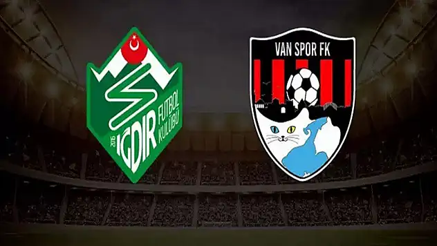 Vanspor, Iğdırspor maçının ilk onbirleri belli oldu