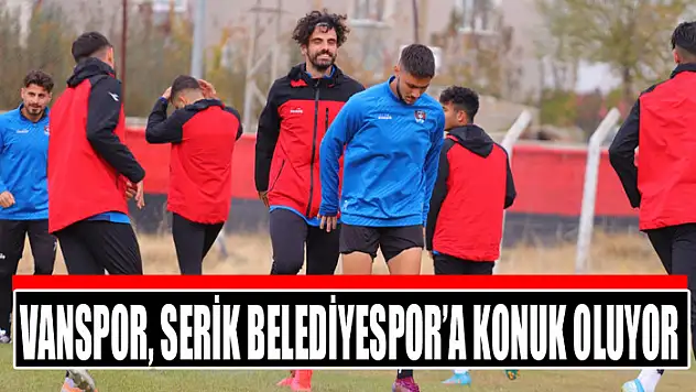 Vanspor, Serik Belediyespor'a konuk oluyor