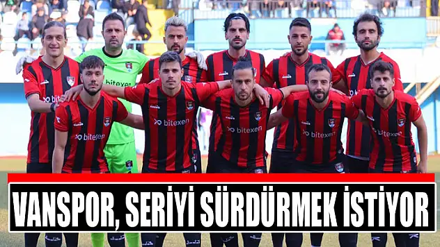 Vanspor, seriyi sürdürmek istiyor