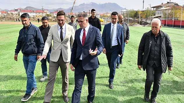 Vanspor tesisleri hızla tamamlanıyor