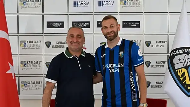 Vanspor'un eski futbolcusu Sedat Cengiz, Karacabey Belediyespor'da