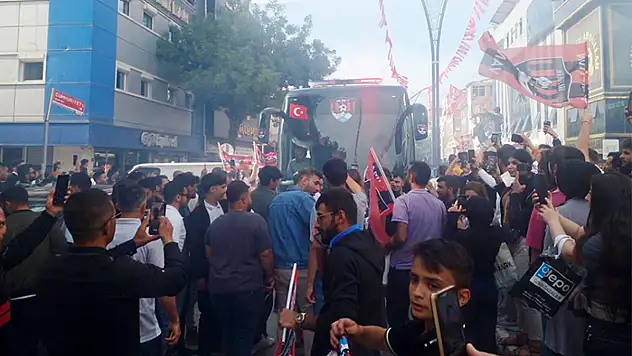 Vanspor'un şampiyonluk kutlaması başladı