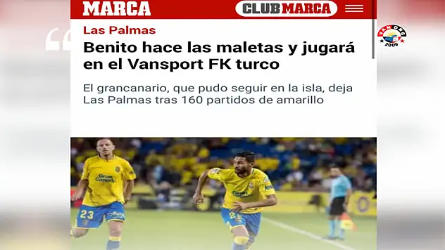 Vanspor'un son transferi İspanya basınında yer aldı