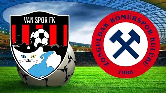 Vanspor-Zonguldak Kömürspor maçının ilk onbirleri belli oldu