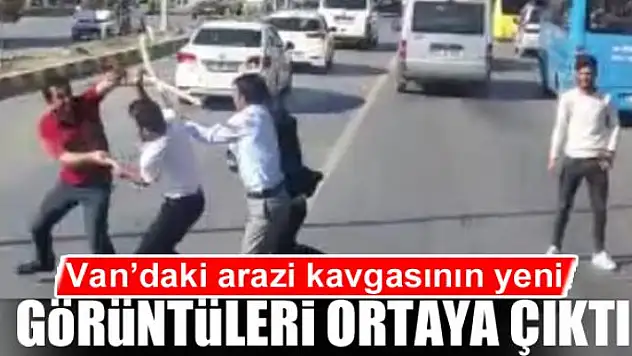 Van'daki arazi kavgasının yeni görüntüleri ortaya çıktı