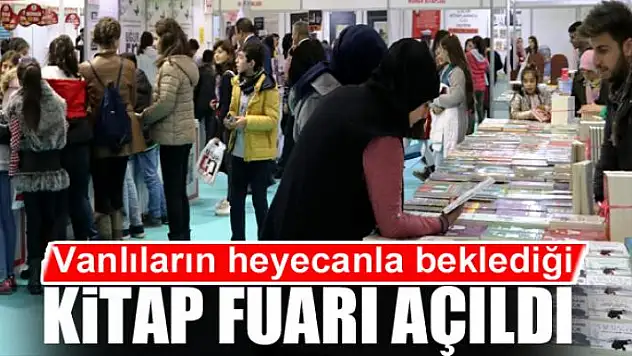 KİTAP FUARI AÇILDI