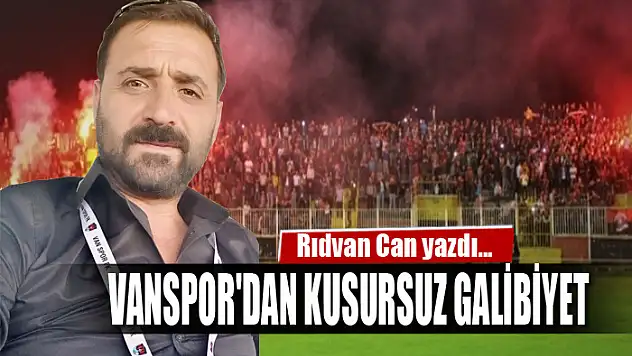 Vanspor'dan kusursuz galibiyet