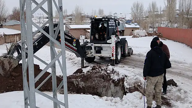 VASKİ'den ana şebeke çalışması