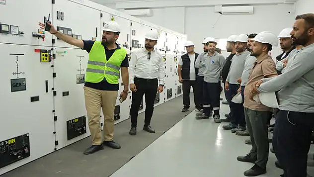 VEDAŞ çalışanlarından, HES ve GES sahalarına ziyaret