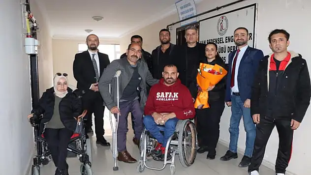 VEDAŞ heyetinden engelli derneklerine ziyaret