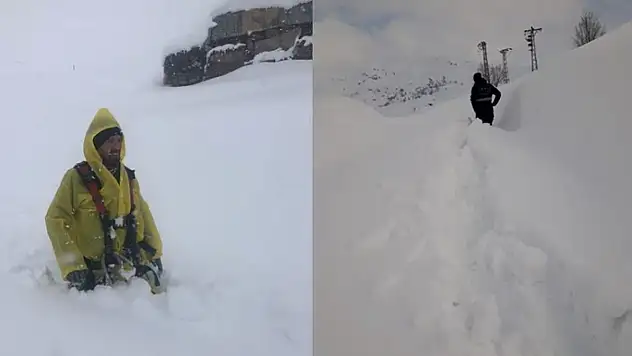 VEDAŞ'ın kar timleri görev başında